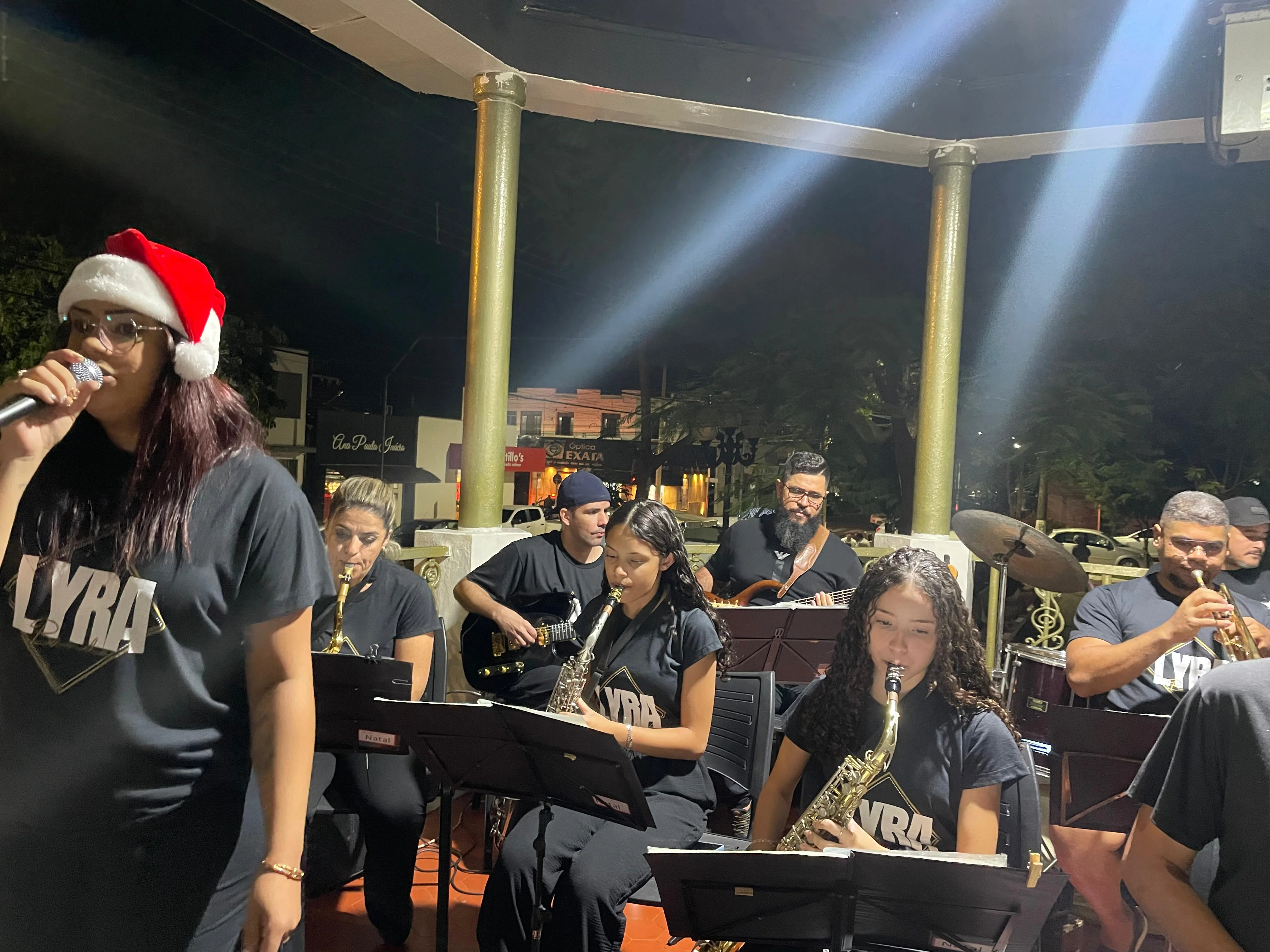 Apresentação no Coreto 1