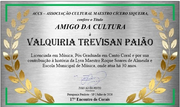 Placa Valquíria Trevisan